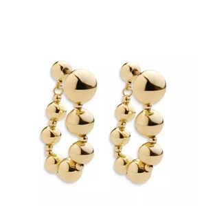 BaubleBar Gold Beaded Earrings